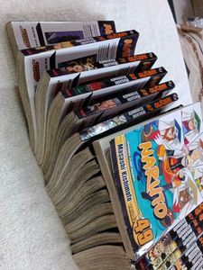 Naruto Manga Lot: Volumes 49-70