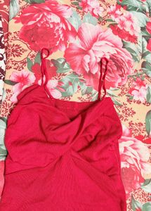 Red Cami Top