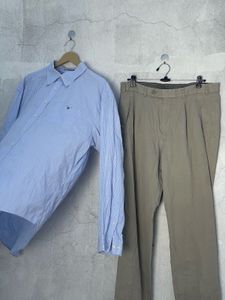 GANT Blue Gingham Button Down L