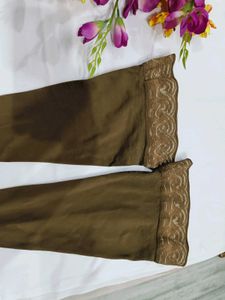 🇳🇿💫💗 Brown Lace-Top Stockings