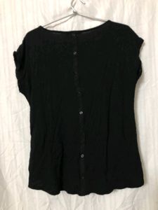 Black Lace Top For Women