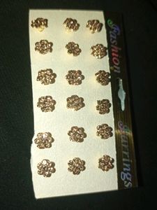New Stylish 9 Pair Daily Wear Tops Earring