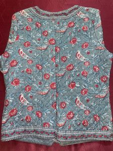 Floral Print Jacket