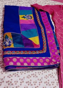 Ethnic Kurta Set with new saree