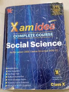 xam idea social science+all in one science (combo) class 10th
