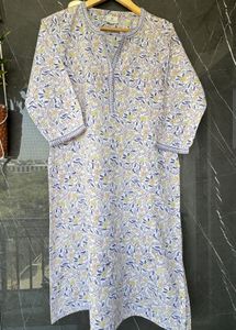 Floral Print Kurta