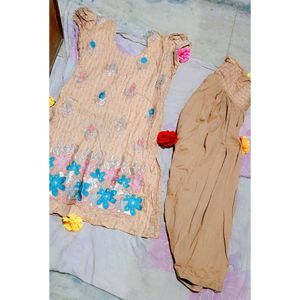 Stylish Embroidered Suit