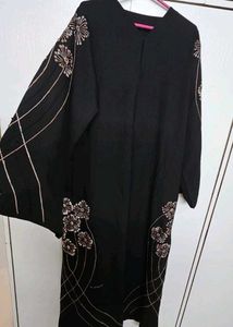 Dubai Embroidery + Embellished Bead Abaya.