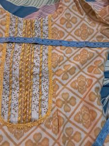 Pure Muslin NECK Design  Kurta N  TROUSER