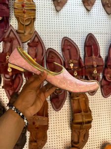 Pink Elegant Mojri For Men 🩷💕