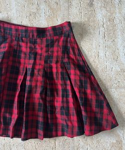 Plaid skirt