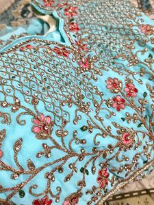 Wedding And Party Wear Heavy Garara Dress