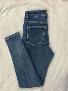 High- waist Skinny Denim Jeans