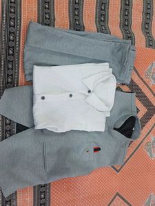 Vintage Light Gray Trousers