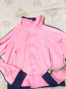 Cute Pink Jacket Winter Wear