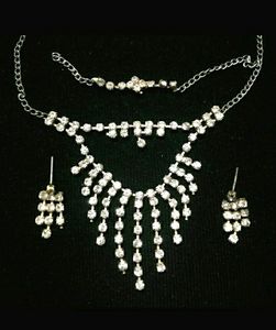 White Stone Necklace