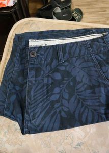 Leaf Print Shorts