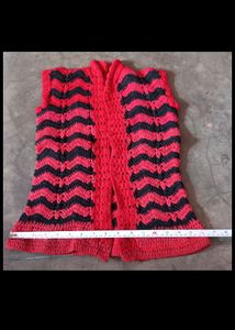 Homemade Red Sweater