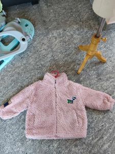 Pink Sherpa Jacket - Adorable & Cozy!