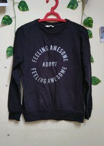 Stylish Black Sweatshirt For Women 🖤