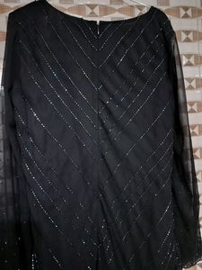 Heavy Work Georgette Gown