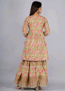 New Kurta Garara Set With Mask