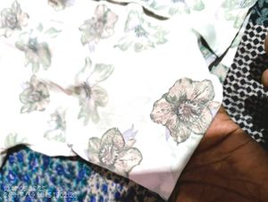 Floral Print Short Sleeve Top
