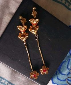Gold-tone Drop Earrings