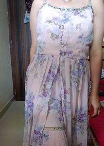 Floral Print Sharara Set