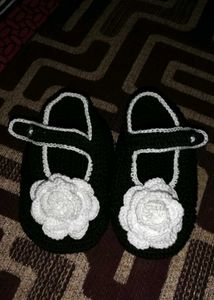 Handmade Crochet Baby Booties