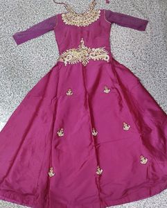 Ethnic Padded Gown Set
