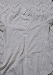 White Button-Down Shirt