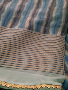 Ciffon Laheriya Print Saree