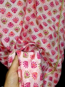New Pink Printed Kurta💞