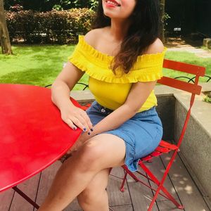 Frill Embroidery Designer Skirt
