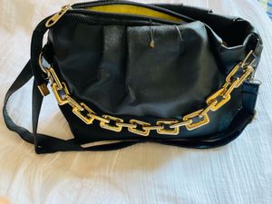 Black Chain Shoulder Bag