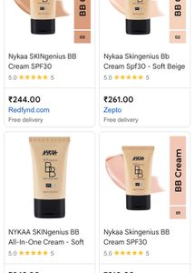 nykaa skingenius bb all in one cream