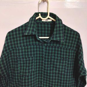 Men&#39;s Uniqlo Plaid Shirt | Chest 38