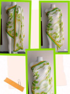 Elegant Floral Print Duppata/Scarf