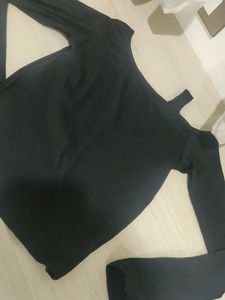 One Hand Off-Shoulder Shirt