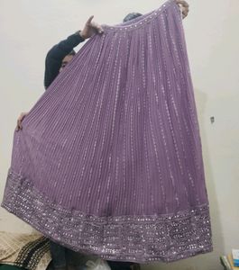 Engagement Latest Heavy Mirror Worked Lehnga Choli