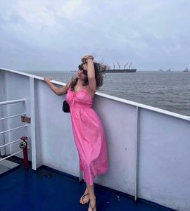 Pink Sundress - Perfect for Summer (S)