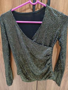 Sparkly Long Sleeve Top
