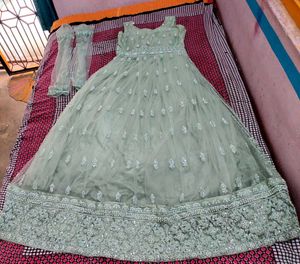 Embellished ethnic gown