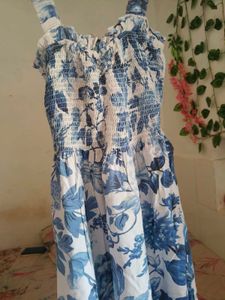 Women Flower Print Dress