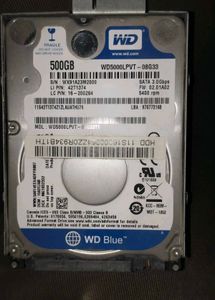 WD Blue 500GB Hard Drive