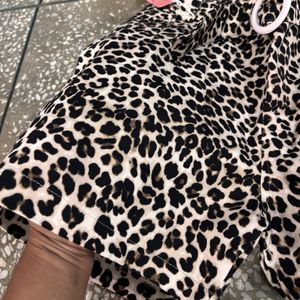Leopard Print Shorts