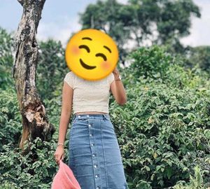 Denim Skirt and top combo