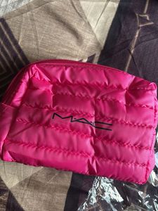 MAC Pink Puffy Pouch