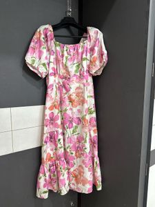Floral Print Midi Dress